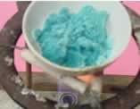 Step 3 -heat the copper sulfate until it turns grey in colour.
