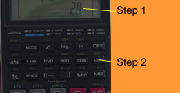 Use a calculator for the height calculations.