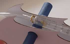 Attaching the tubes. Click to see how this syringe works